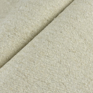 Designer Heavy Weight Curly Boucle Upholstery Fabric|Sherpa Textured Linen Blended Fabric Home Decor Fabric