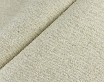 Designer Heavy Weight Curly Boucle Upholstery Fabric|Sherpa Textured Linen Blended Fabric Home Decor Fabric