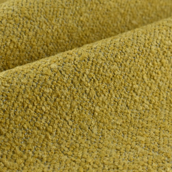 Boucle Yellow Fabric Etsy