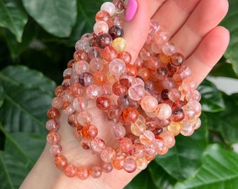 One Fire Quartz Bracelet 8mm