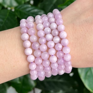 One Kunzite Bracelet 7mm