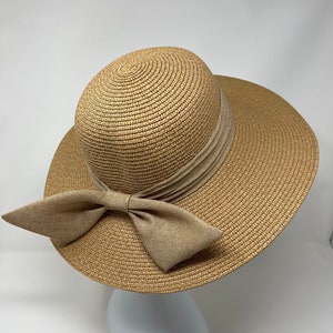 New, Summer straw hat, beach hat, sun hat.