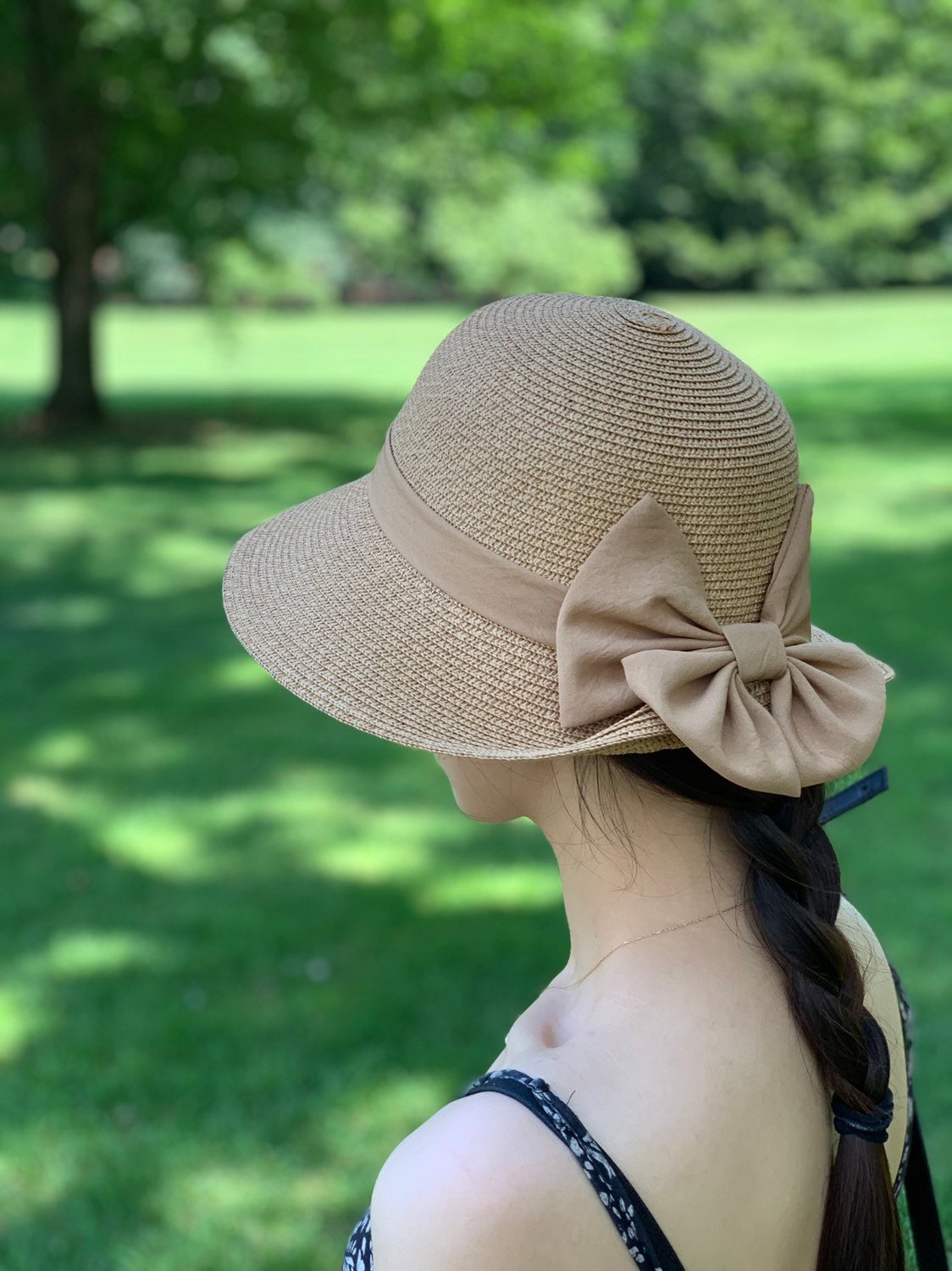 New, Summer Straw Hat, Beach Hat With Bow, Sun Visor Hat, Summer Hat With  Ribbon, UV Protection, Fashion Sun Hat 