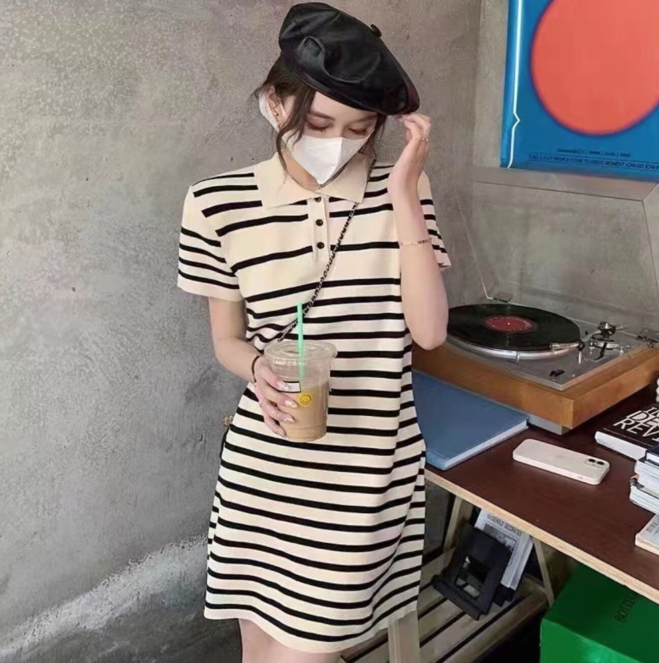 Knit Collar Dress - Etsy