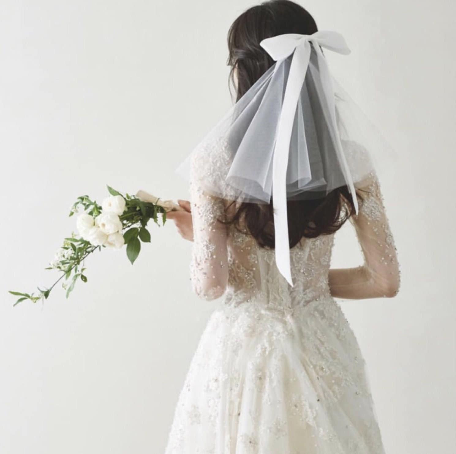 Short Wedding Veil 