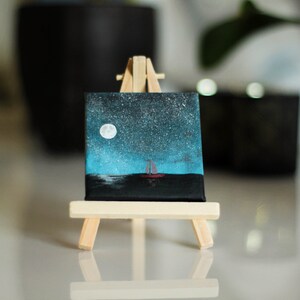 Midnight Sailboat