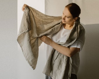 linen shawl