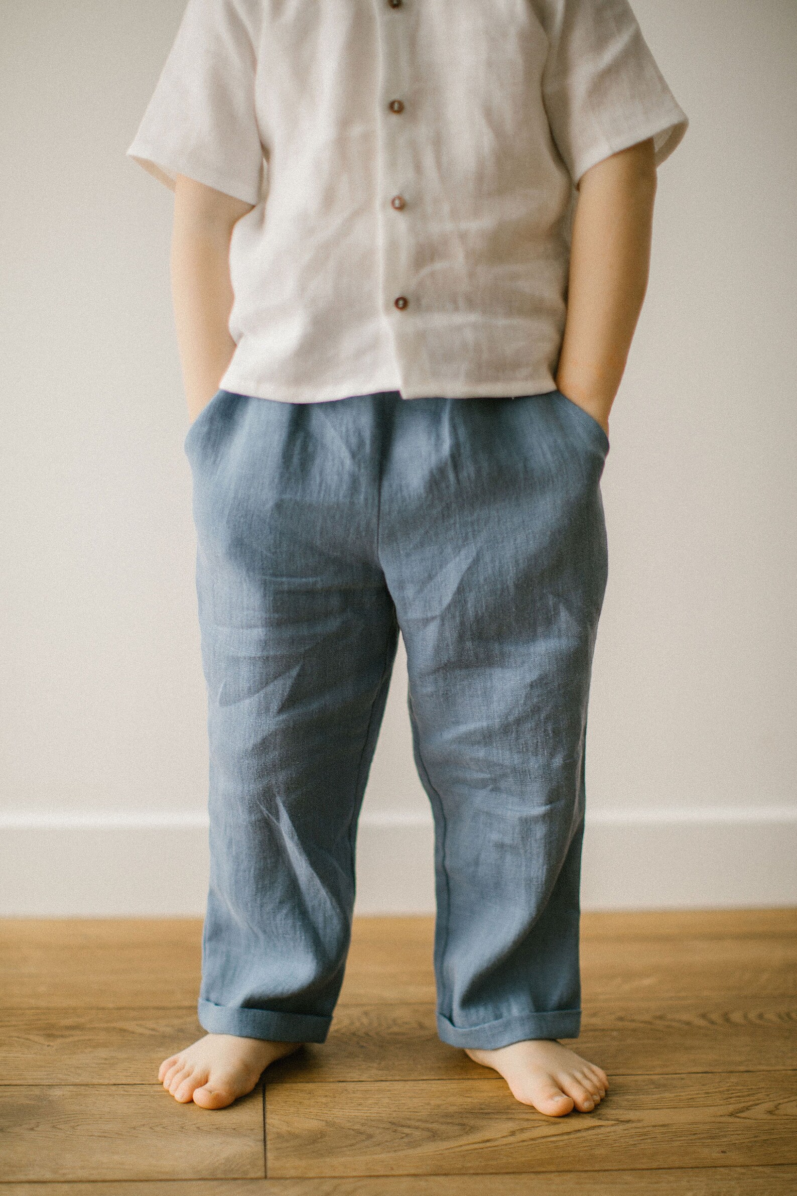 Boys linen pants classic linen pants for babies / kids Etsy