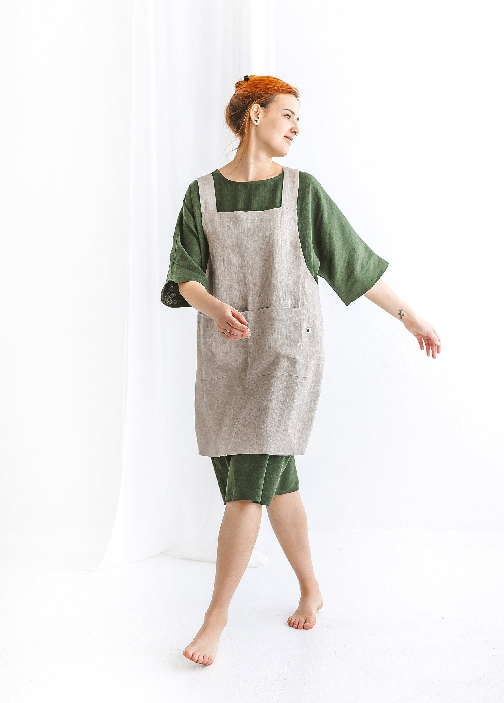 french 00-20s apron【wildfraulein好きな方など】 French Maid Apron Sewing Pattern: Ruffle Trim Cosplay (PDF