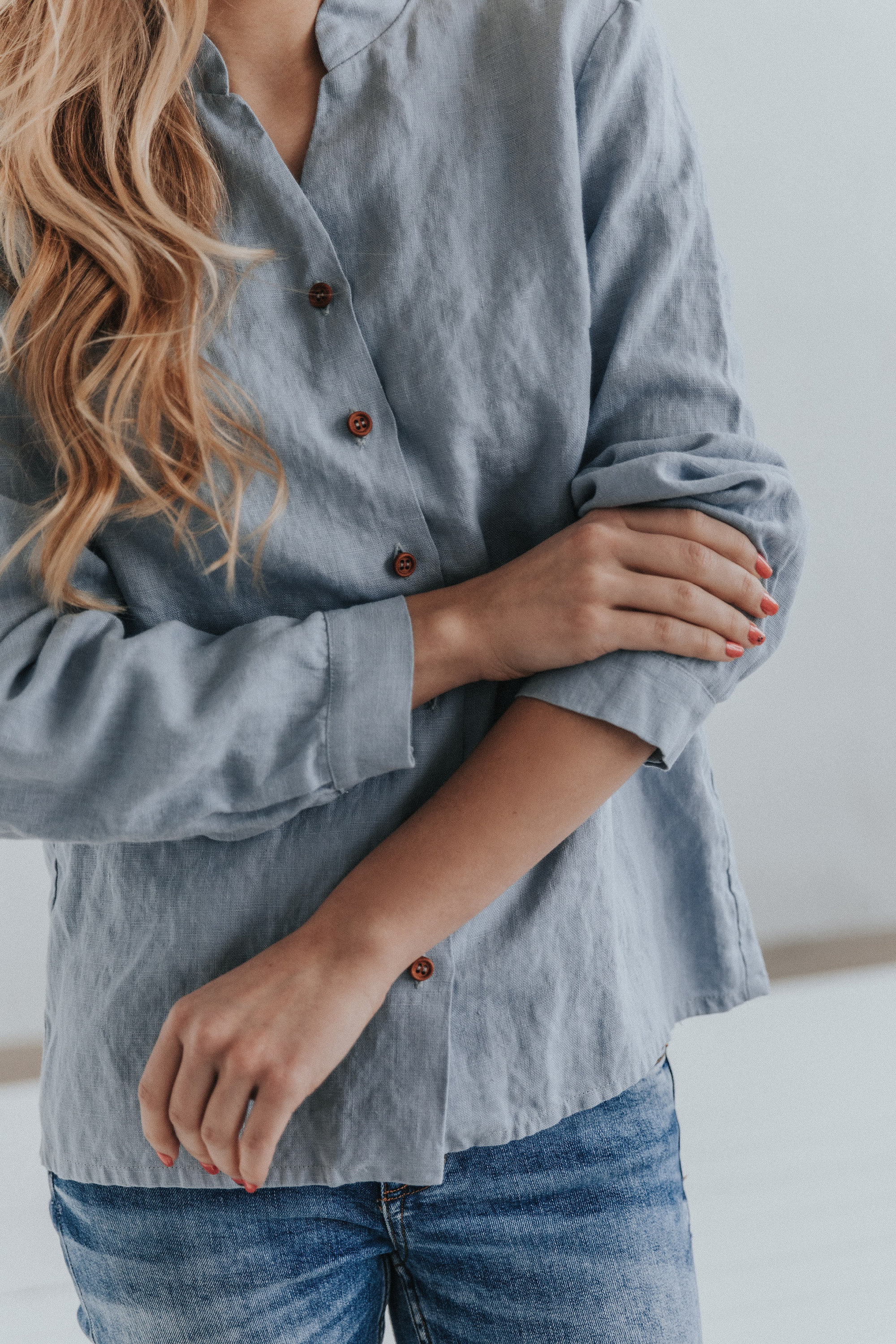 Linen shirt Shirt, blouse