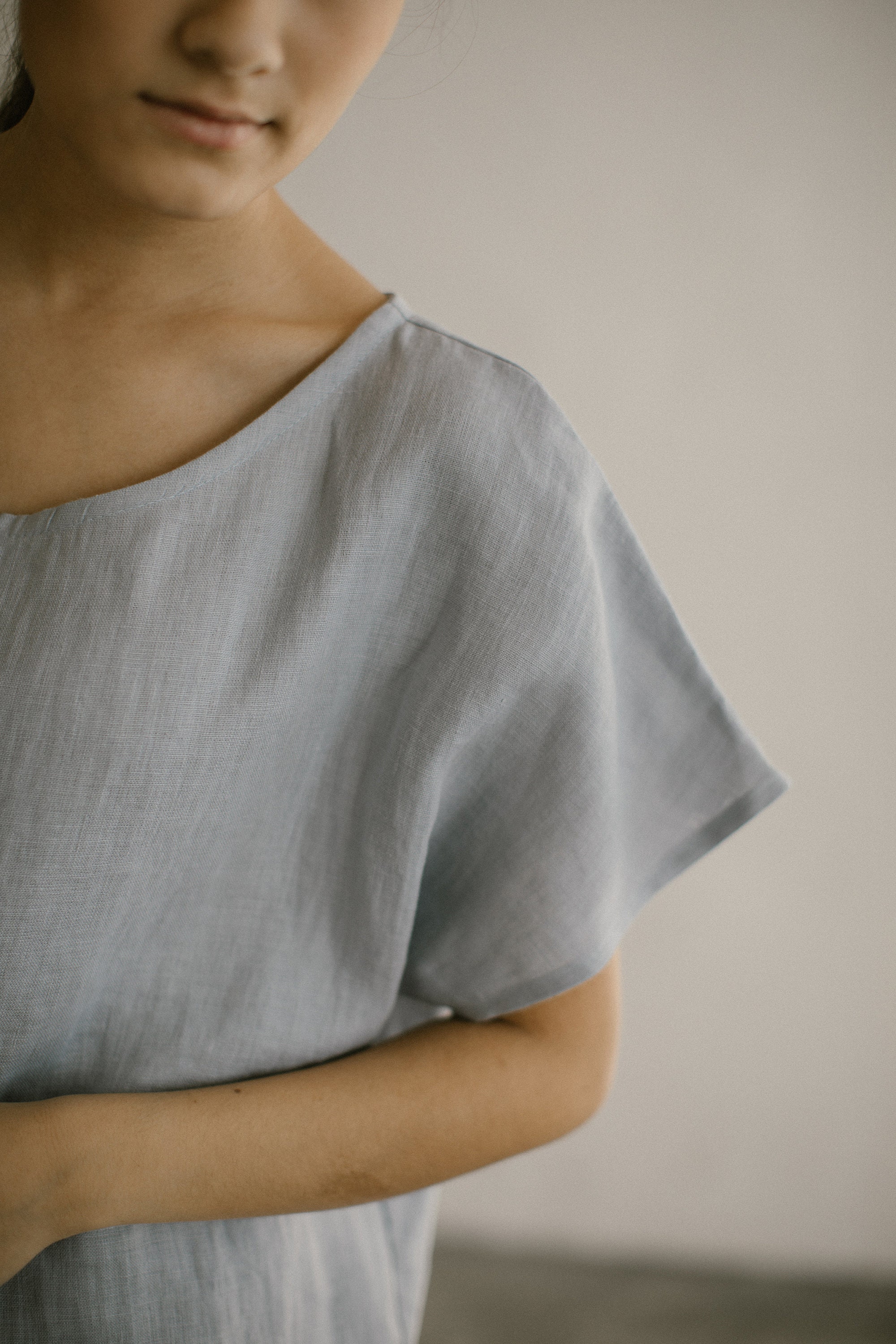 Linen Pajama Set for Women AMBER: Soft Organic Linen Pajama