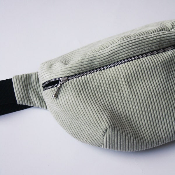 Hip Bag cord - mint