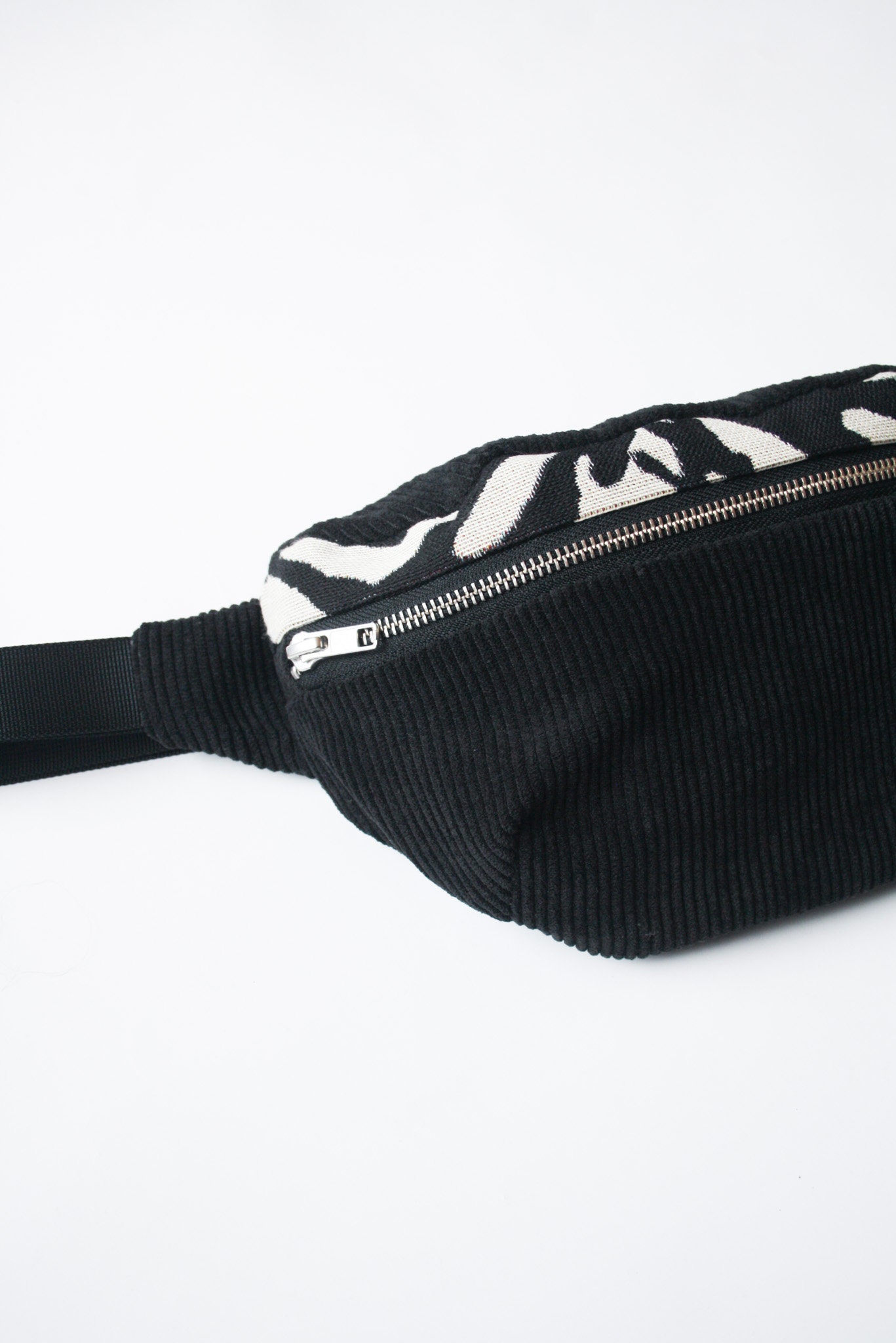 Hip Bag cord zebra Etsy
