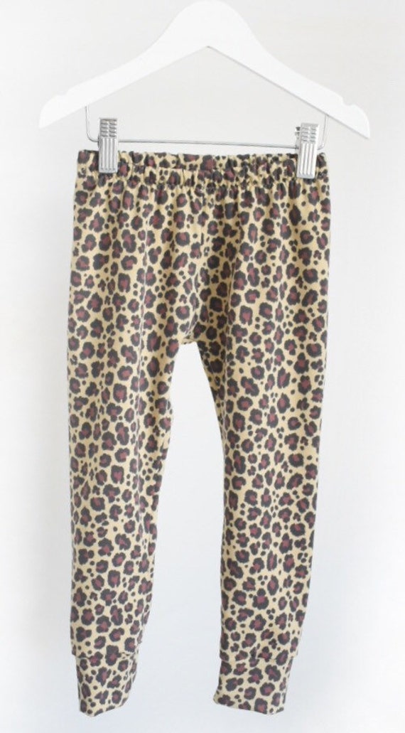 baby animal print leggings