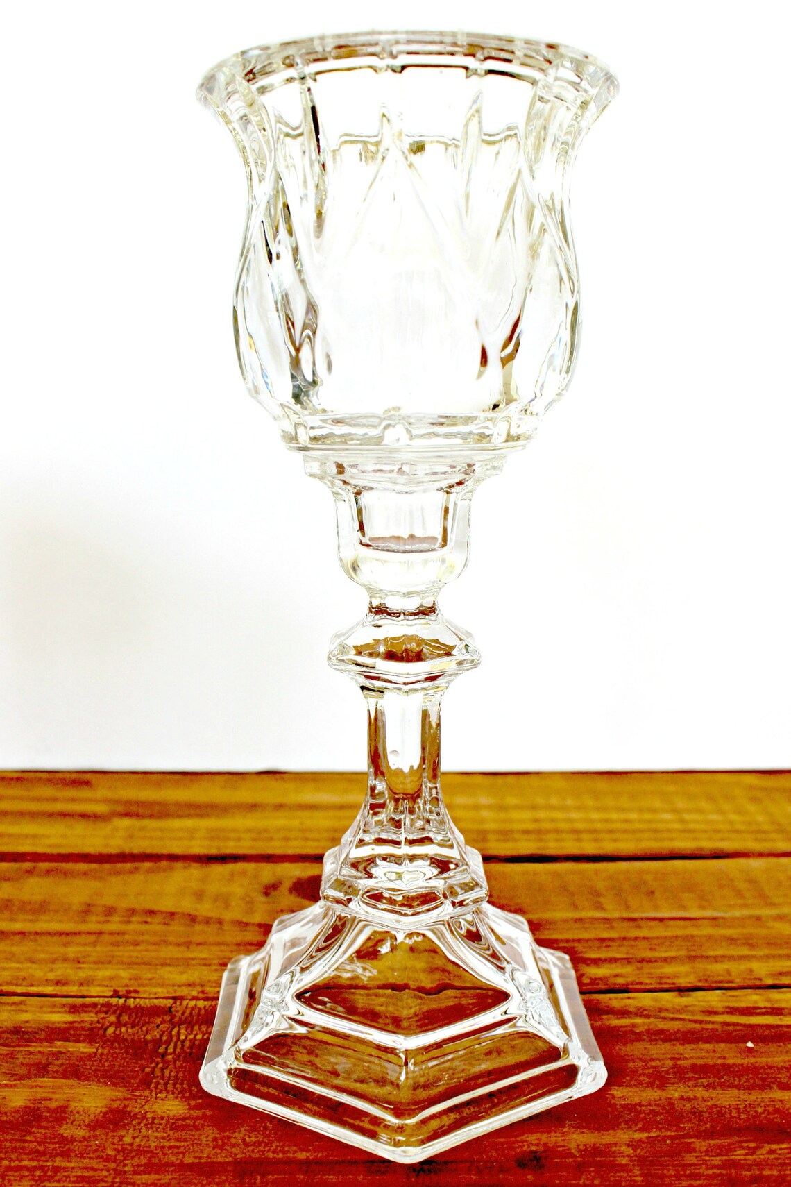 Glass Bath Decor / Crystal Wedding Decor / Centerpiece Votives Etsy