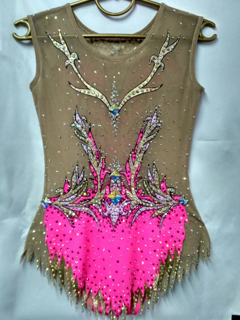 Rhythmic gymnastic leotard