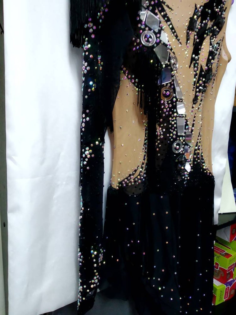 Ice figure skating Rhythmic gymnastic leotard Rhytmics gymnastics leotard RG leotard to order ballroom dress