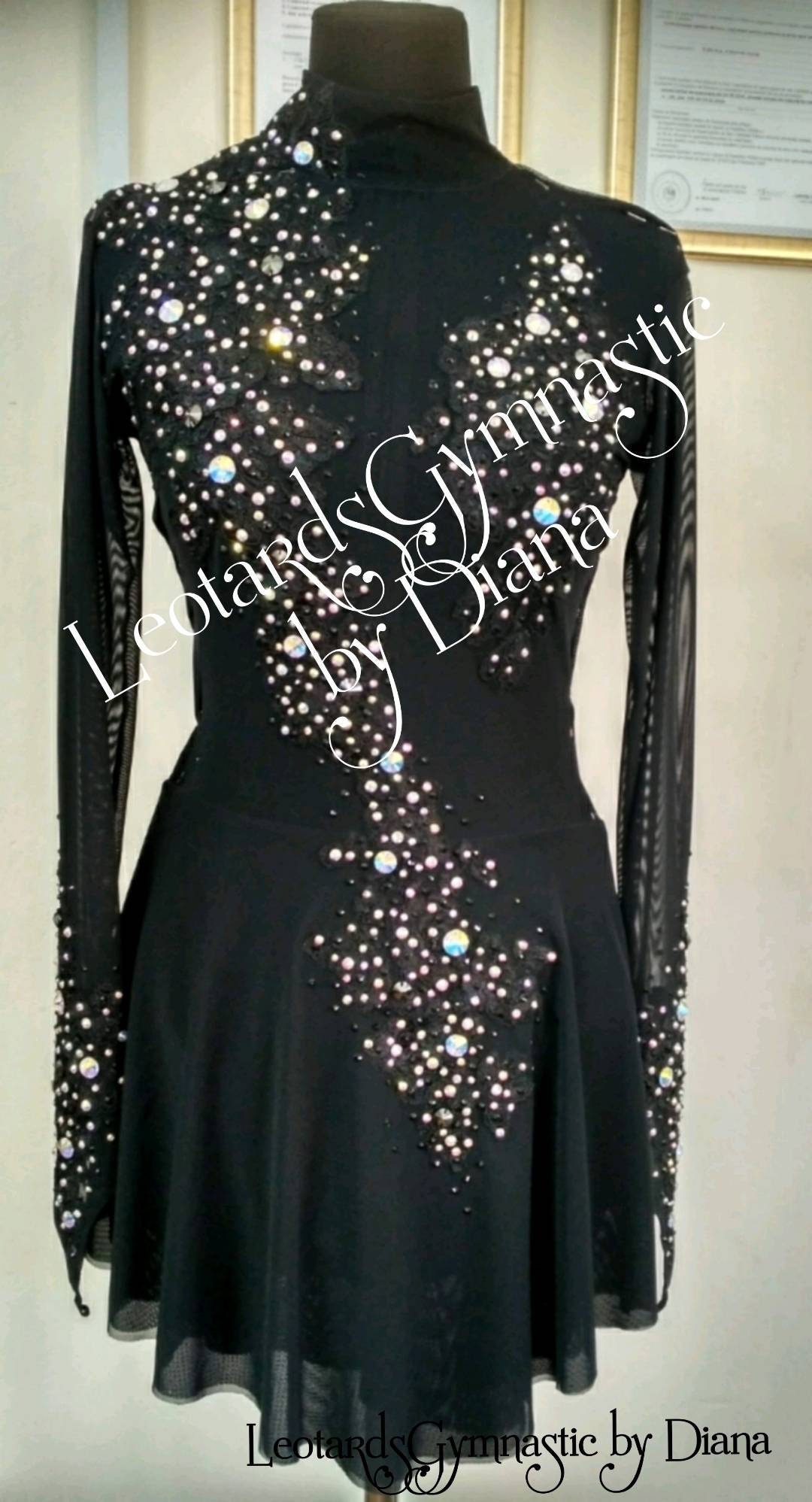 Figure Skating Dress , Roller Skating Dress , Show Dance , Acrobatic