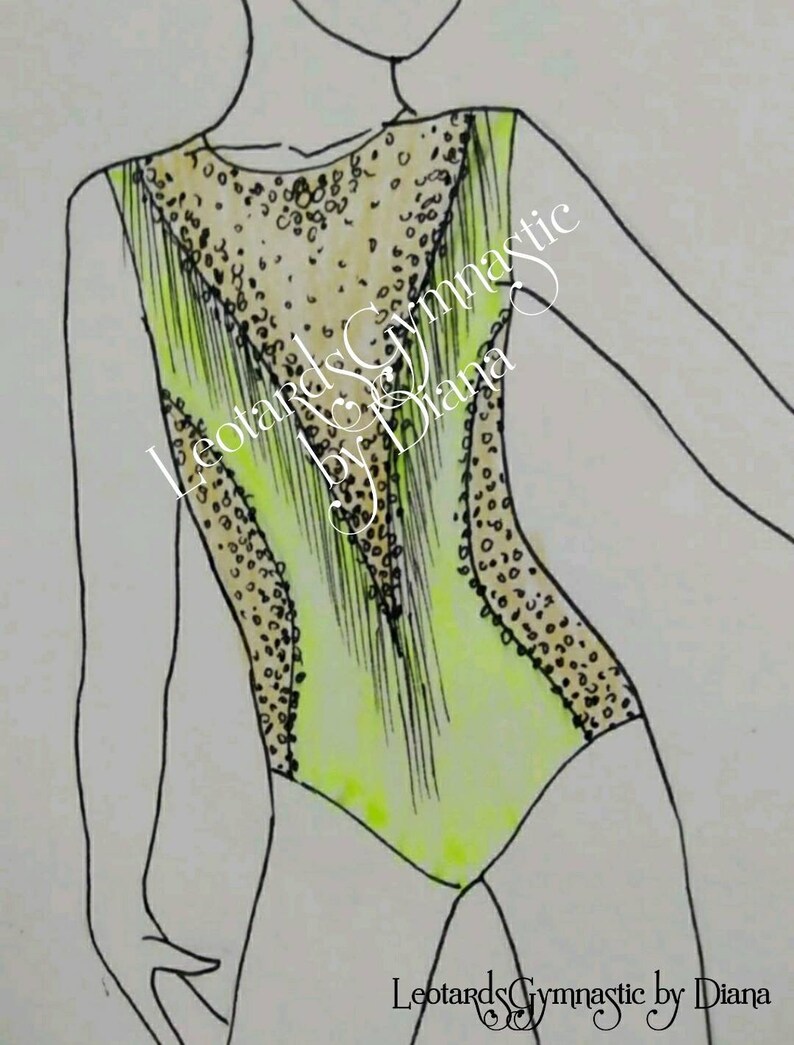 Rhythmic Gymnastic Leotard / Rhytmics Gymnastics Leotard / RG Etsy Canada