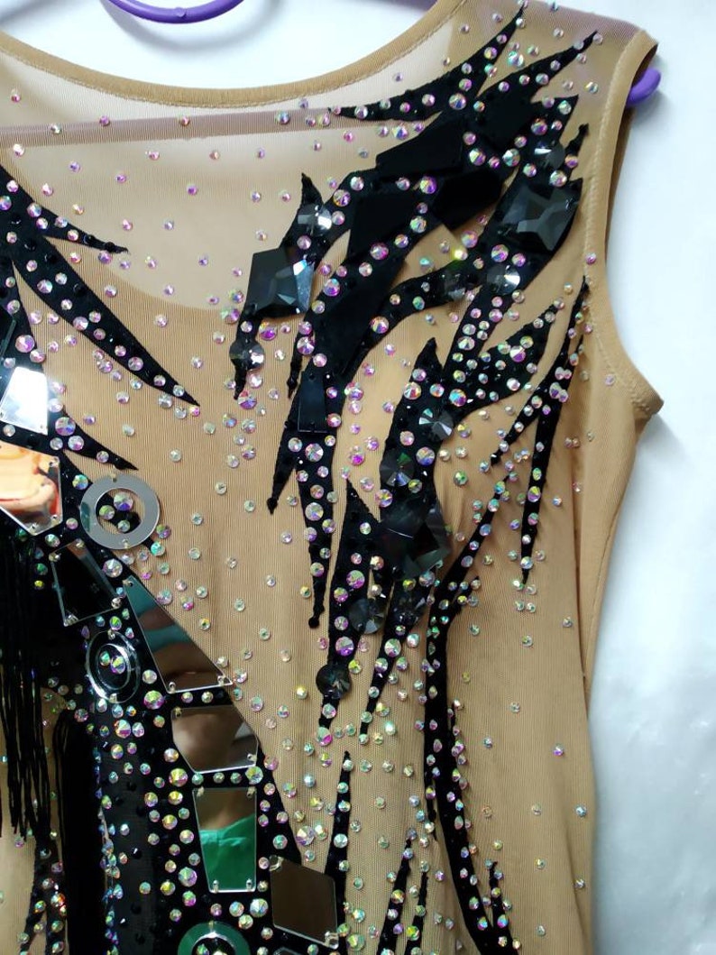 Ice figure skating Rhythmic gymnastic leotard Rhytmics gymnastics leotard RG leotard to order ballroom dress