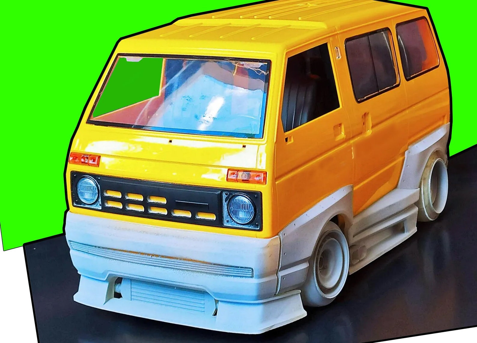 WPL D42 RC Car Truck Wide Body Kit Kei Truck Rc Drift Bbox Etsy