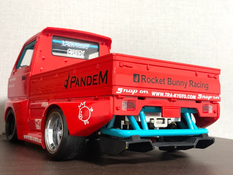 WPL D12 RC Car Truck Wide Body Kit HOONIGAN Pandem Kei Truck Rc Drift