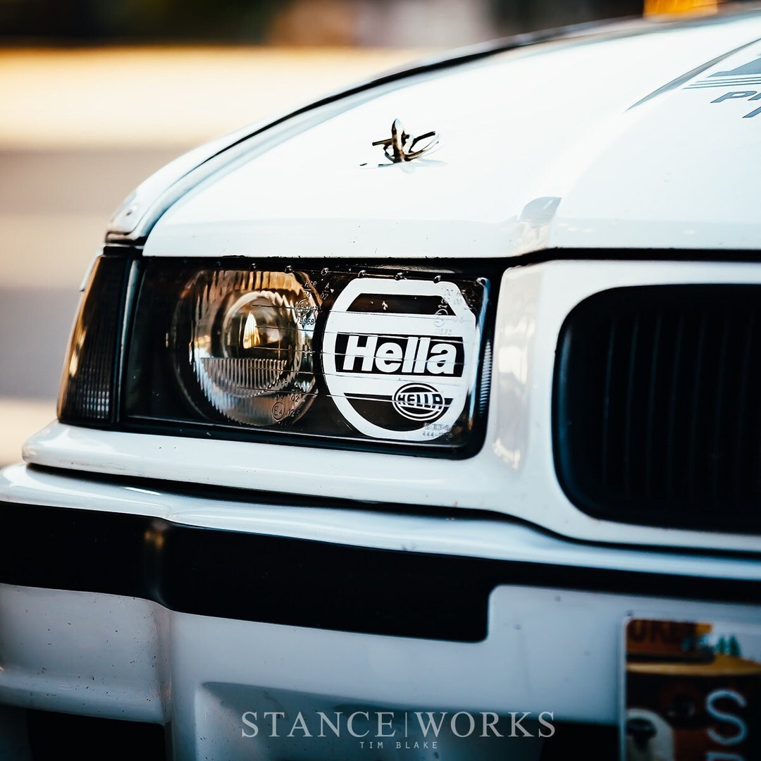 BMW E36 with pop-up headlights!? Let us know your thoughts