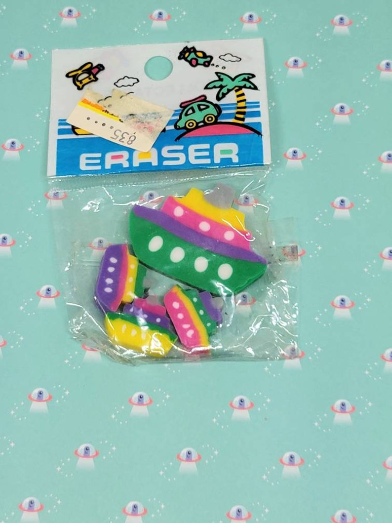 Vintage Erasers 80s or 90s/packaged Erasers Etsy