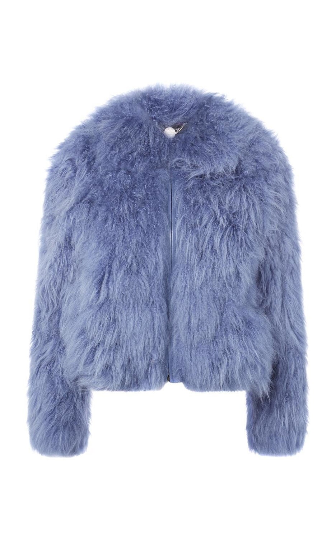 Women's Sky Blue Mink Fur Jacket Fast Shipping - Etsy