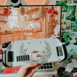 Steam Deck Valve Skins Vinyl Sticker Forest Design Premium Skin