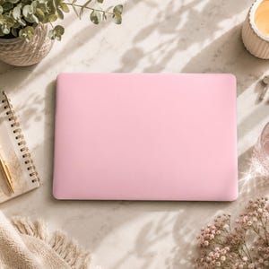 Solid Pink Skin Compatible with MacBook: 3M Vinyl Decal Sticker
