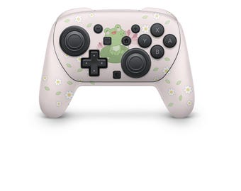 Frogs Switch 2 Controller Skin – Pastel Cosmos Vinyl Decal
