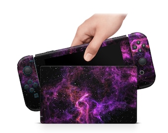 Astral Plum Switch Skin Aufkleber für Konsole Joy-Con und Dock