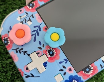 Blooming Switch Thumb Grips: Blommiga Joy-Con Joystick Caps (2 st)