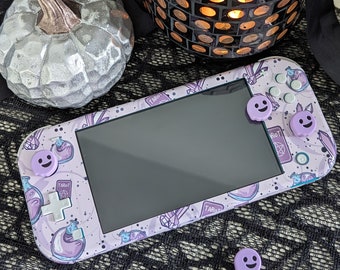 カスタムクリアパープルNintendo Switch Liteコンソール新しい