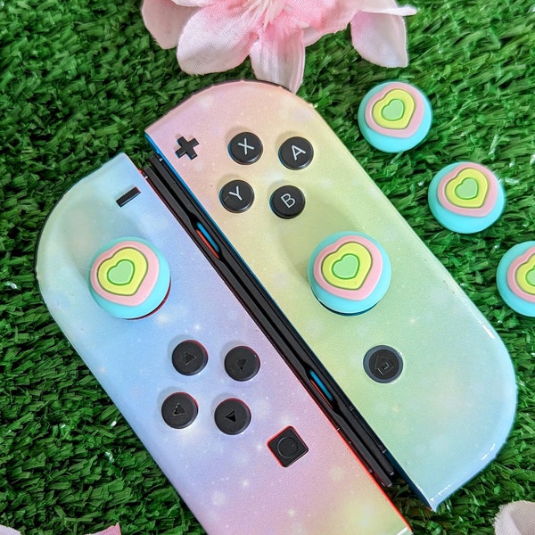 Hearts 2pc Switch Thumb Grips Cap Joy Con Grip For Nintendo Switch Lite OLED Joystick Grips