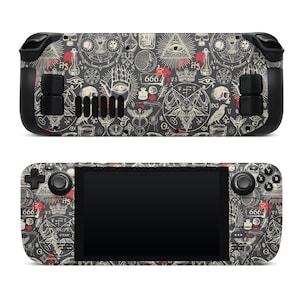 Steam Deck Valve Skins Vinyl Sticker Occult Design Premium Skin