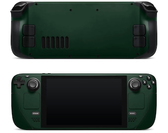 Dark Green Vinyl Skin for Steam Deck Valve