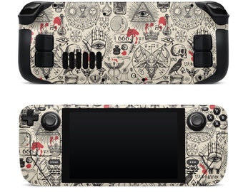 Alchemy Design Vinyl Sticker Skin for Steam Deck Valve