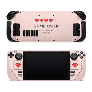 Steam Deck Ventiel Skins Vinylsticker Gaming Design Premium Skin