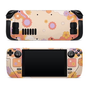 Steam Deck Valve Skins Vinyl Sticker Hippie Design Premium Skin