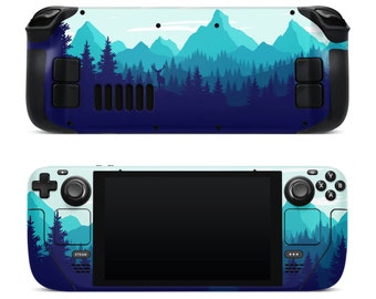 Steam Deck Vinyl Skin: Wood & Nature Design