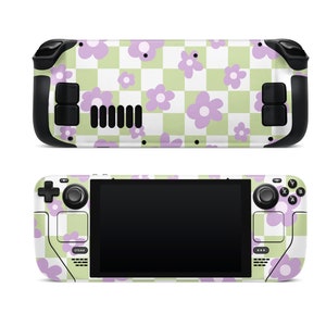 Steam Deck Ventiel Skins Vinylsticker Dambordontwerp Premium Skin