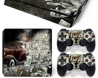 Ps4 Skin Fire Etsy