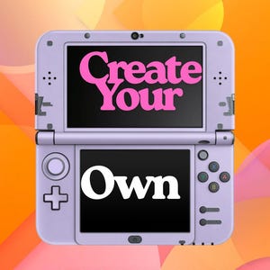 Niestandardowa naklejka na skórkę 3DS XL 3 M Stwórz własną