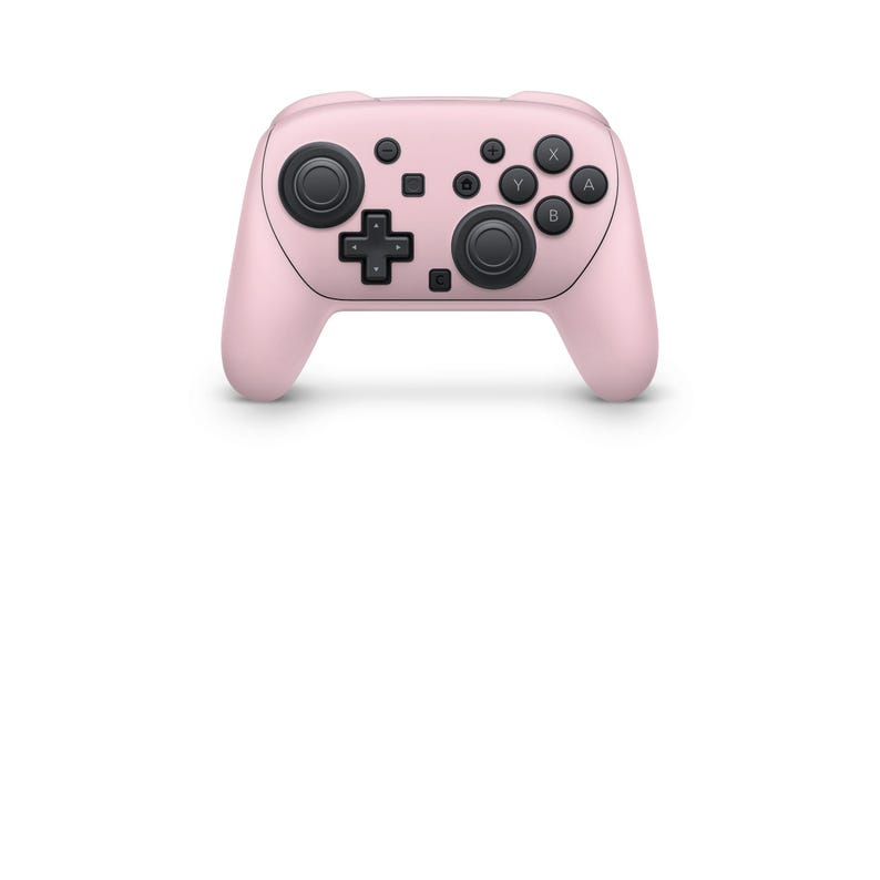 Vinilo adhesivo rosa para mando de Nintendo Switch 2 Pro, 3M, protector. imagen 1