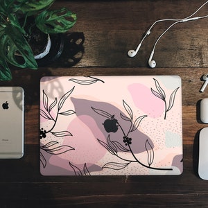 Flora Fashion MacBook Skin MacBook Pro Skin MacBook Air Pro 13 15 inch Touch Bar Skin Laptop Decal Vinyl Sticker