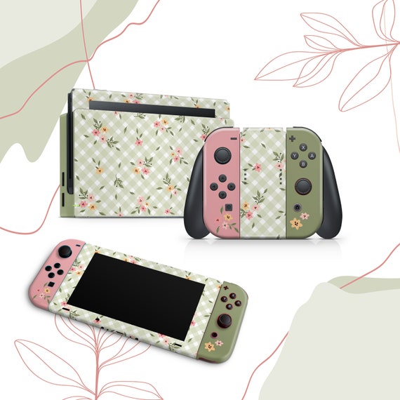 Spring Flavor Nintendo Switch Skin Decal For Console Joy-Con And Dock