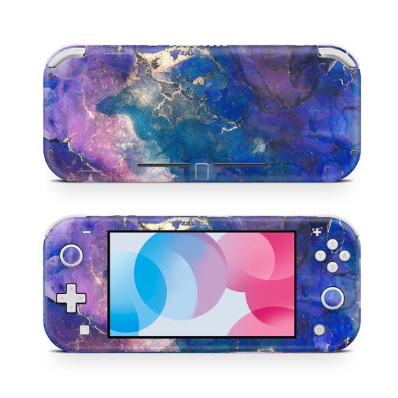 Midnight Skin Decal For Gaming Console Premium 3M Vinyl Wrap Compatible With Switch Lite