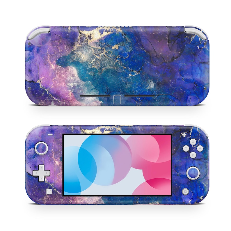 Adesivo Midnight Skin para Console de Jogos, Vinil Premium 3M, Compatível com Switch Lite imagem 1